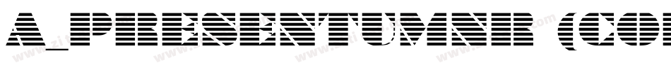 a_PresentumNr (COPY 1)字体转换